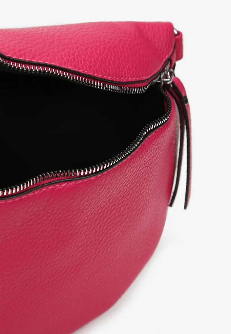 Fuksjowa Nerka z Materiałowym Paskiem Ehadeel