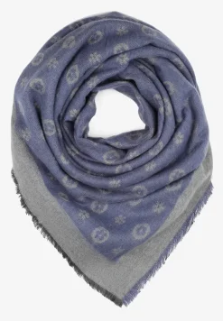 Granatowo-Szary Szalik Conformability