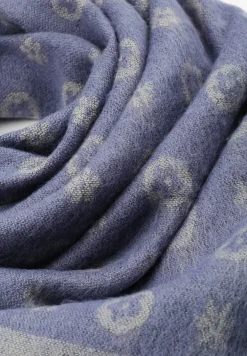 Granatowo-Szary Szalik Conformability