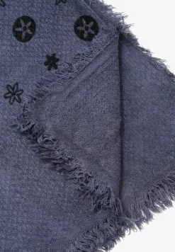 Granatowy Szalik Juliana