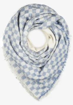 Granatowy Szalik Symmetry