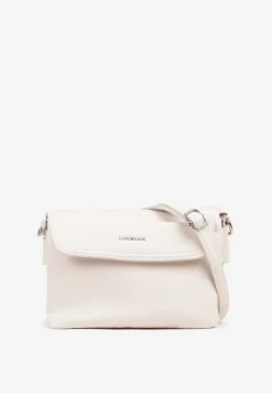 Jasnobeżowa Torebka Typu Listonoszka w Klasycznym Stylu Izamara