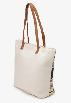 Jasnobeżowa Torebka Typu Shopper na Plażę z Jedną Komorą Gomeissa