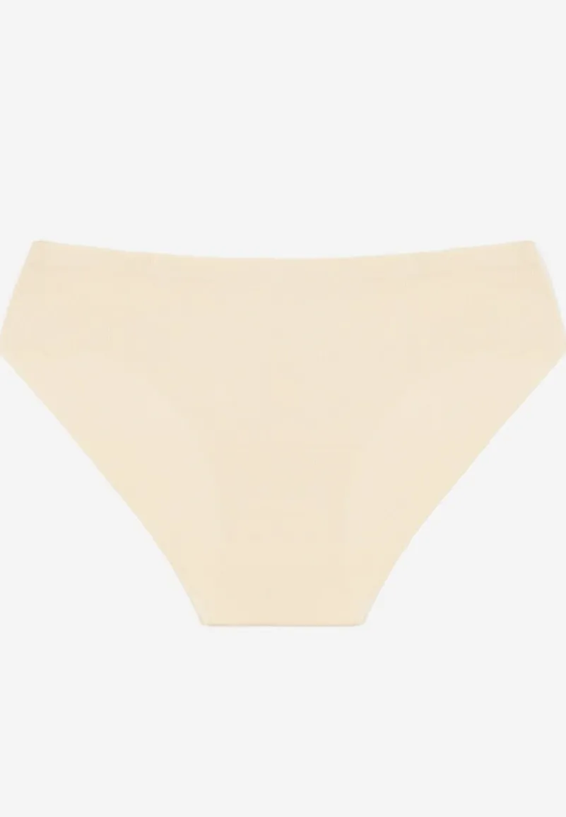 Jasnobeżowe Majtki Bezszwowe Typu Figi Lavenias