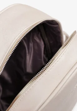 Jasnobeżowy Casualowy Plecak z Metalicznym Suwakiem Idalerra