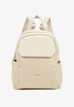 Jasnobeżowy Plecak Ozdobiony Napisem Nillamea