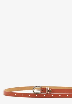 Jasnobrązowy Casualowy Pasek z Metalową Klamrą Tinonia