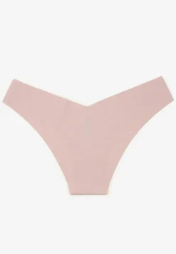 Jasnofioletowe Bezszwowe Majtki Brazyliany Melzeki