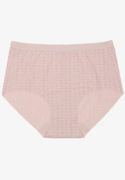 Jasnofioletowe Majtki Bezszwowe z Siateczki Koladira