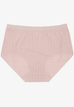 Jasnofioletowe Majtki Bezszwowe z Siateczki Koladira