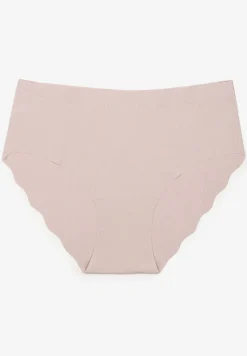 Jasnofioletowe Majtki Typu Figi Ozdobione Falbanką Lilivies