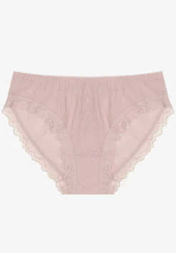 Jasnofioletowe Majtki Typu Figi z Koronką Ranlla
