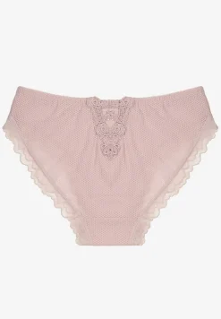 Jasnofioletowe Majtki Typu Figi z Koronką Ranlla