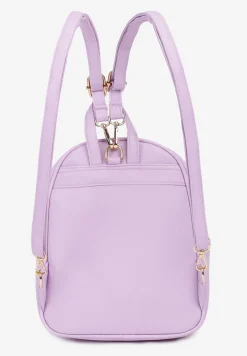 Jasnofioletowy Plecak na Ramiączkach z Regulacją Wykończony Suwakami Nelsey
