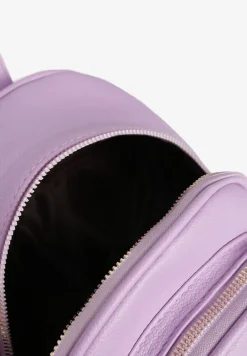 Jasnofioletowy Plecak na Ramiączkach z Regulacją Wykończony Suwakami Nelsey