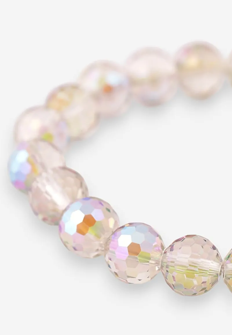 Jasnoniebieska Bransoletka z Koralikami Fodamia