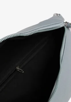 Jasnoniebieska Nerka z Materiałowym Paskiem w Mozaikowe Wzorki Delavinea