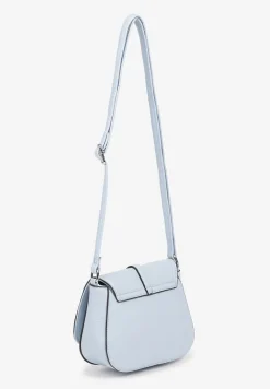 Jasnoniebieska Torebka Listonoszka Ozdobiona Klapą Dolissea