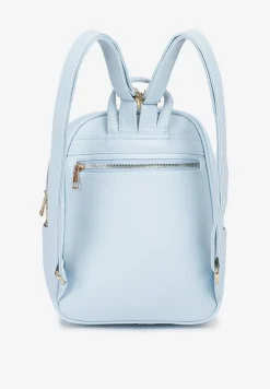 Jasnoniebieski Plecak z Ozdobnym Pikowaniem na Szelkach Verrilla