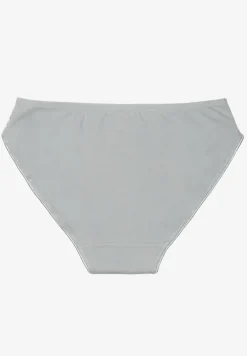 Jasnoniebieskie Majtki z Bawełny Figi Ozdobione Koronką Talirinae