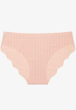 Jasnoróżowe Bezszwowe Majtki Typu Figi Liliviana