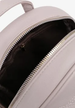 Jasnoróżowy Mały Plecak Miejski z Pikowaniem Skeralla