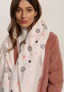 Jasnoróżowy Szalik Juliana