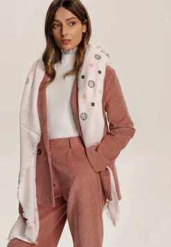 Jasnoróżowy Szalik Juliana