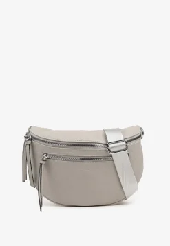 Jasnoszara Nerka Ozdobiona Frędzlami przy Suwakach Nilarisse