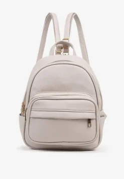 Jasnoszary Miejski Plecak z Szelkami z Możliwością Odpięcia Milessa