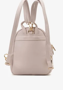 Jasnoszary Plecak z Kieszonką z Przodu i Regulowanymi Szelkami Crivon