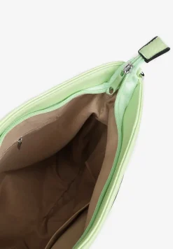 Jasnozielona Torebka Typu Listonoszka Ozdobiona Suwakiem Dolaris