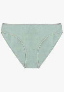 Jasnozielone Majtki Typu Figi z Bawełny Silomena