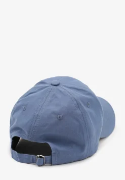 Niebieska Bawełniana Czapka z Daszkiem z Haftowanym Napisem Reivessae