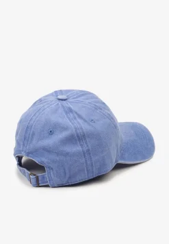Niebieska Czapka z Daszkiem z Bawełny Gliss