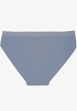 Niebieskie Majtki Bezszwowe Ozdobione Geometrycznym Wzorem Navlinne