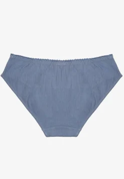 Niebieskie Majtki Figi Bawełniane Zenvisa