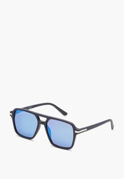 Niebieskie Okulary Przeciwsłoneczne Pilotki z Filtrem UV Aretaie