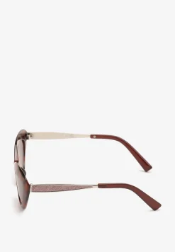 Panterkowe Okulary Przeciwsłoneczne o Kocim Kształcie z Filtrem UV Nirivna