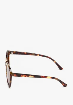 Panterkowe Okulary Przeciwsłoneczne z Filtrem UV ze Szkłami Ombre Taseldi