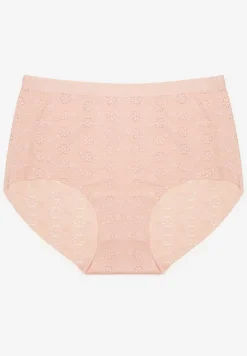 Różowa Bielizna Modelująca Majtki High Waist Lilialira