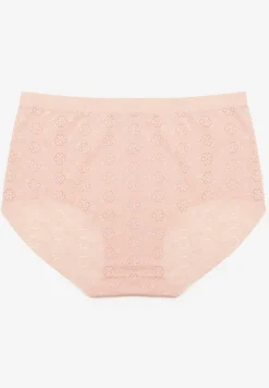 Różowa Bielizna Modelująca Majtki High Waist Lilialira