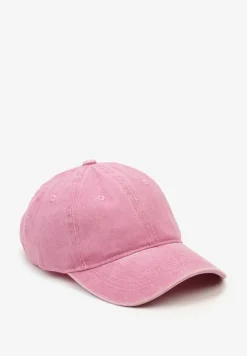 Różowa Czapka z Daszkiem z Bawełny Gliss