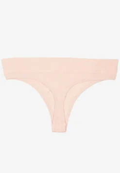 Różowe Basicowe Majtki Stringi Pillivene