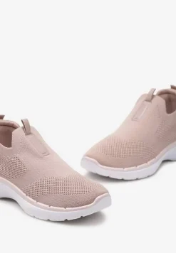 Różowe Elastyczne Buty Sportowe przed Kostkę Eowinnes