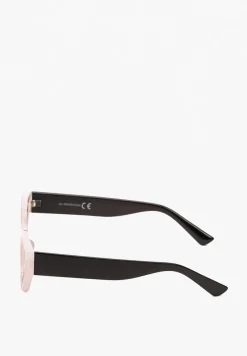 Różowe Geometryczne Okulary Przeciwsłoneczne Jarilla