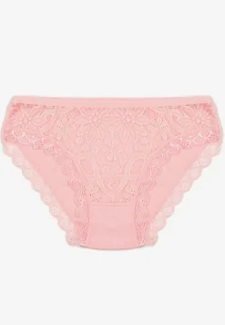 Różowe Majtki Figi z Koronką Didel