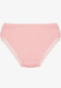 Różowe Majtki Figi z Koronką Didel