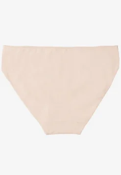 Różowe Majtki Typu Figi z Bawełny Silomena
