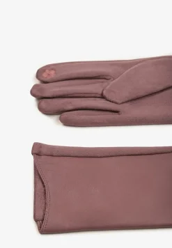 Różowe Rękawiczki w Klasycznym Stylu Frolila